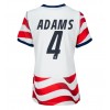 Forente stater Tyler Adams #4 Hjemmedrakt Kvinner VM 2026 Kortermet